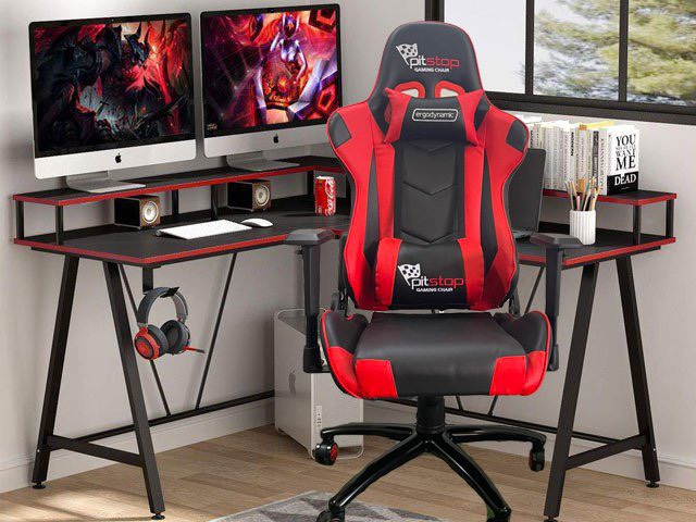 Ghế Gaming Pistop Phiên Bản Red – Black