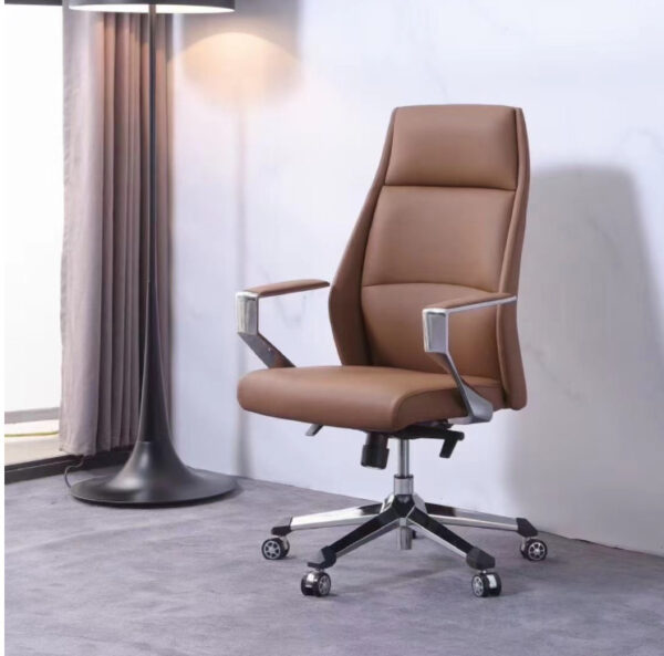 Ghế Giám Đốc Da Cao Cấp GD35-Nâu