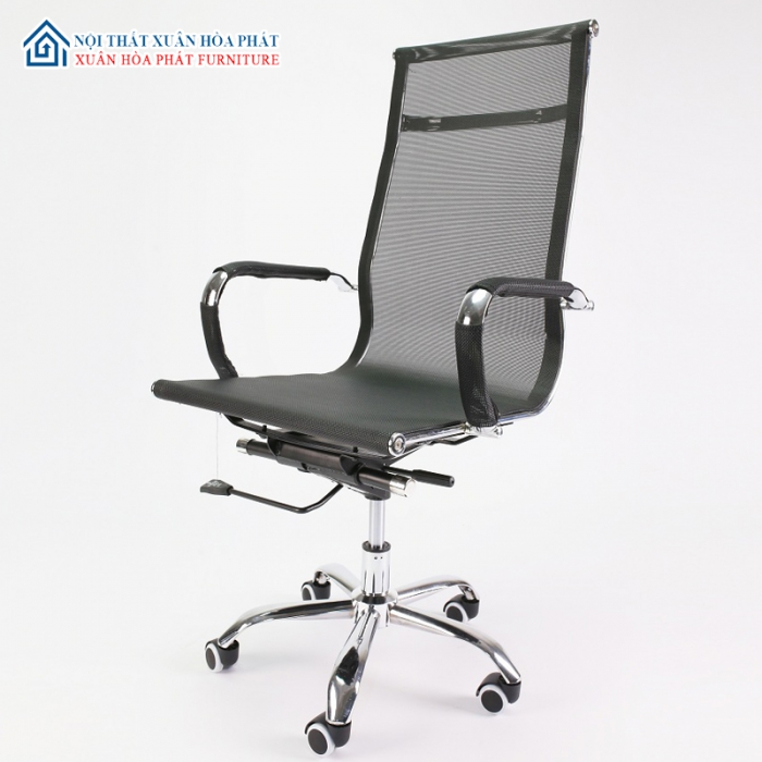 Ghế Lưng Lưới Cao Chân Xoay GX206