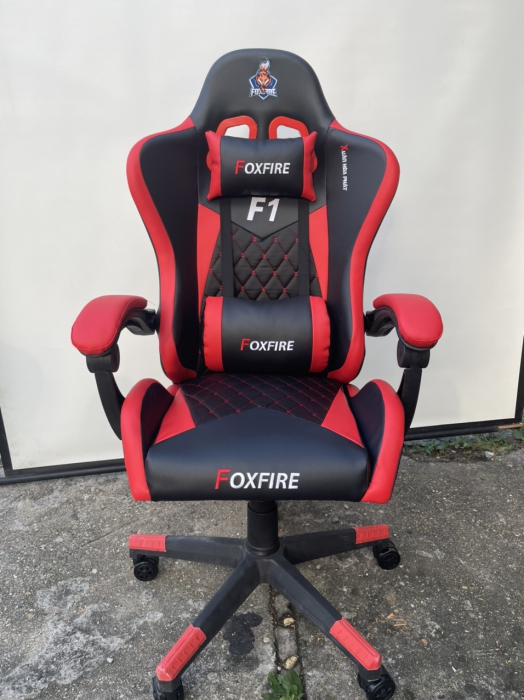 Ghế Gaming FOXFIRE F1 (Red – Black)
