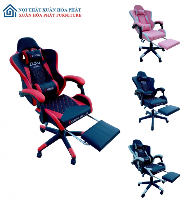 Ghế Gaming Zero S+ Gác Chân RED