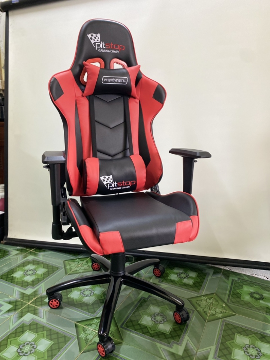 Ghế Gaming Pistop Black - Red