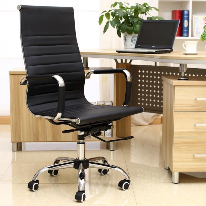 Ghế Da Lưng Cao Chân Xoay GHE_VP208